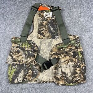 VTG Oak Country Image Turkey Hunting Vest Camo Bird Fowl Pockets Outdoor USA